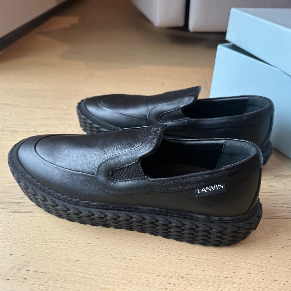 LANVIN  -  Curbies Slip-On Sneakers